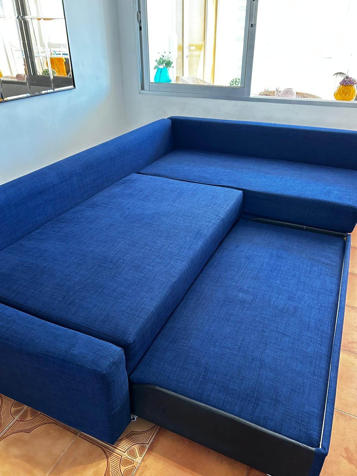 Limpieza sofa despues